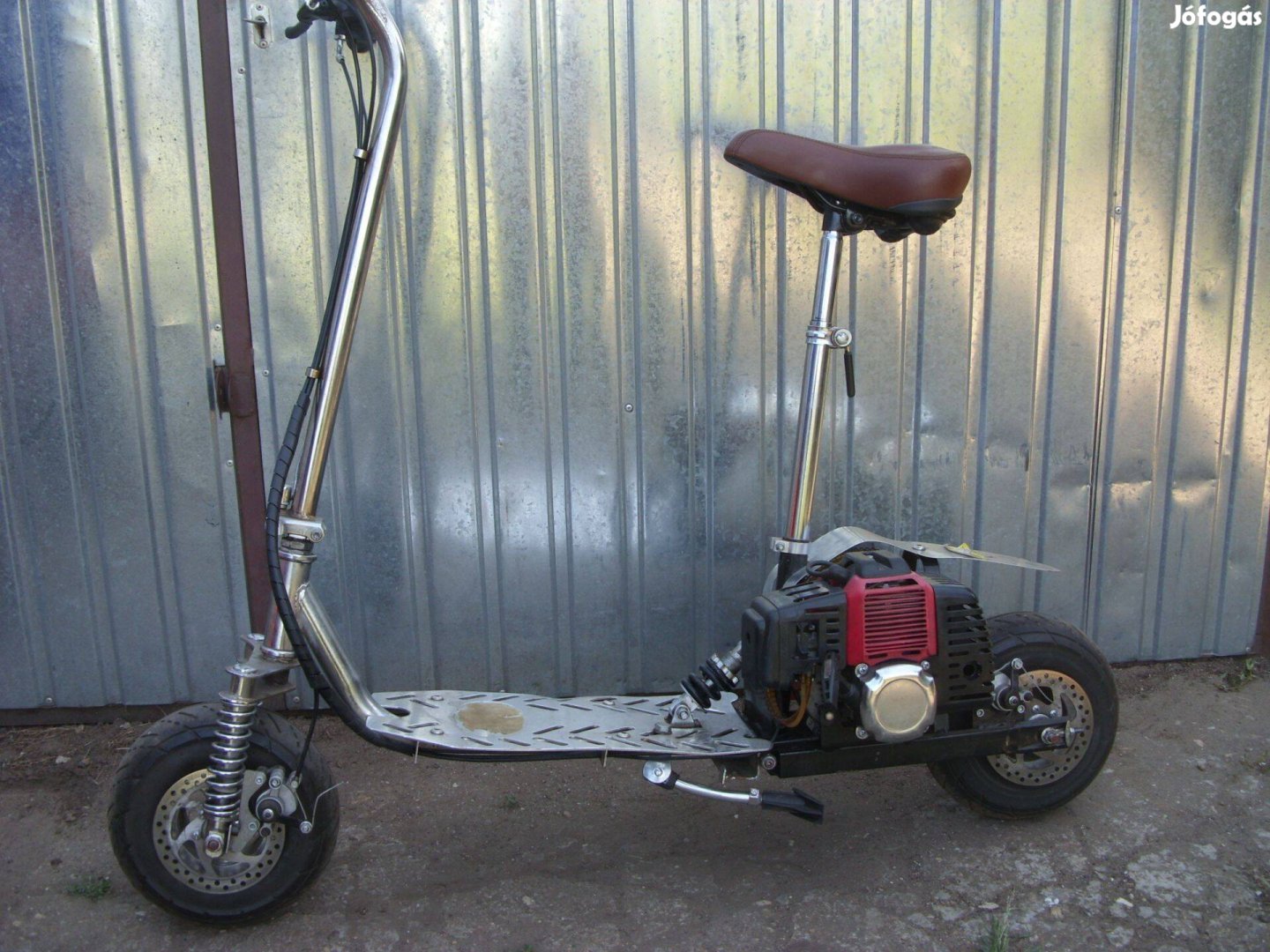 Benzinmotoros roller