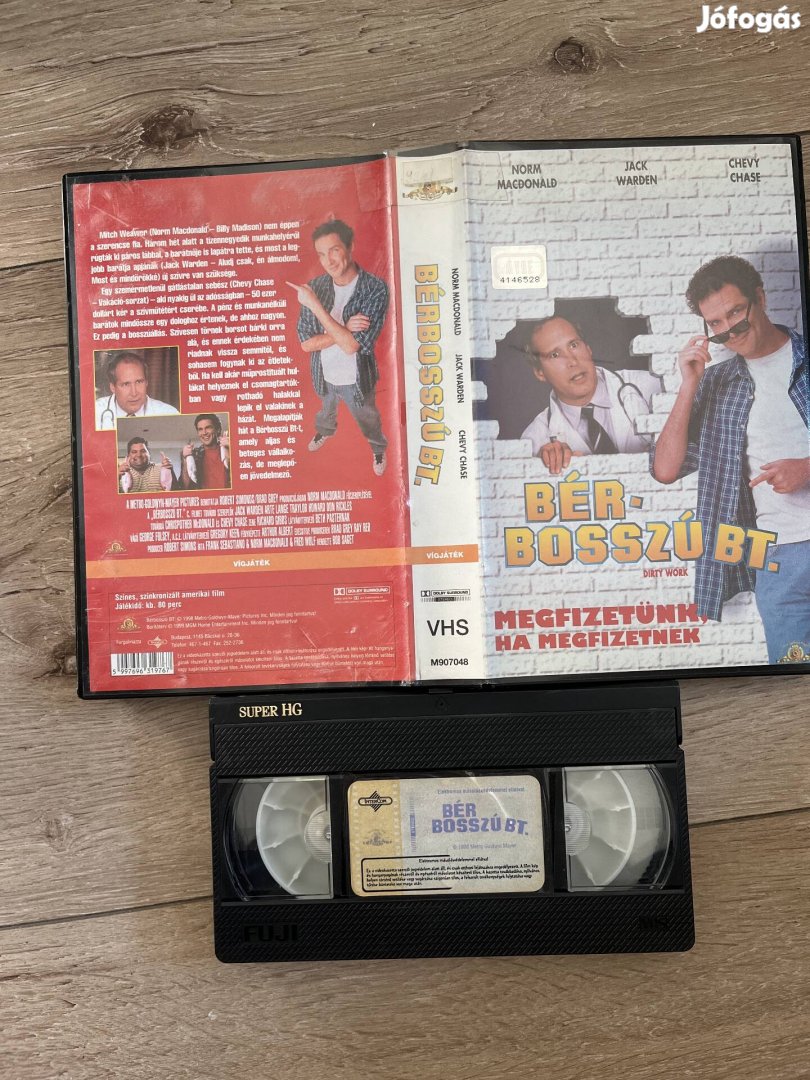 Bérbosszú bt vhs 