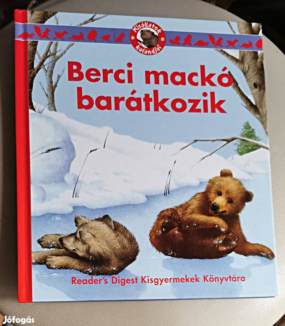 Berci mackó barátkozik -Reader's könyv Új