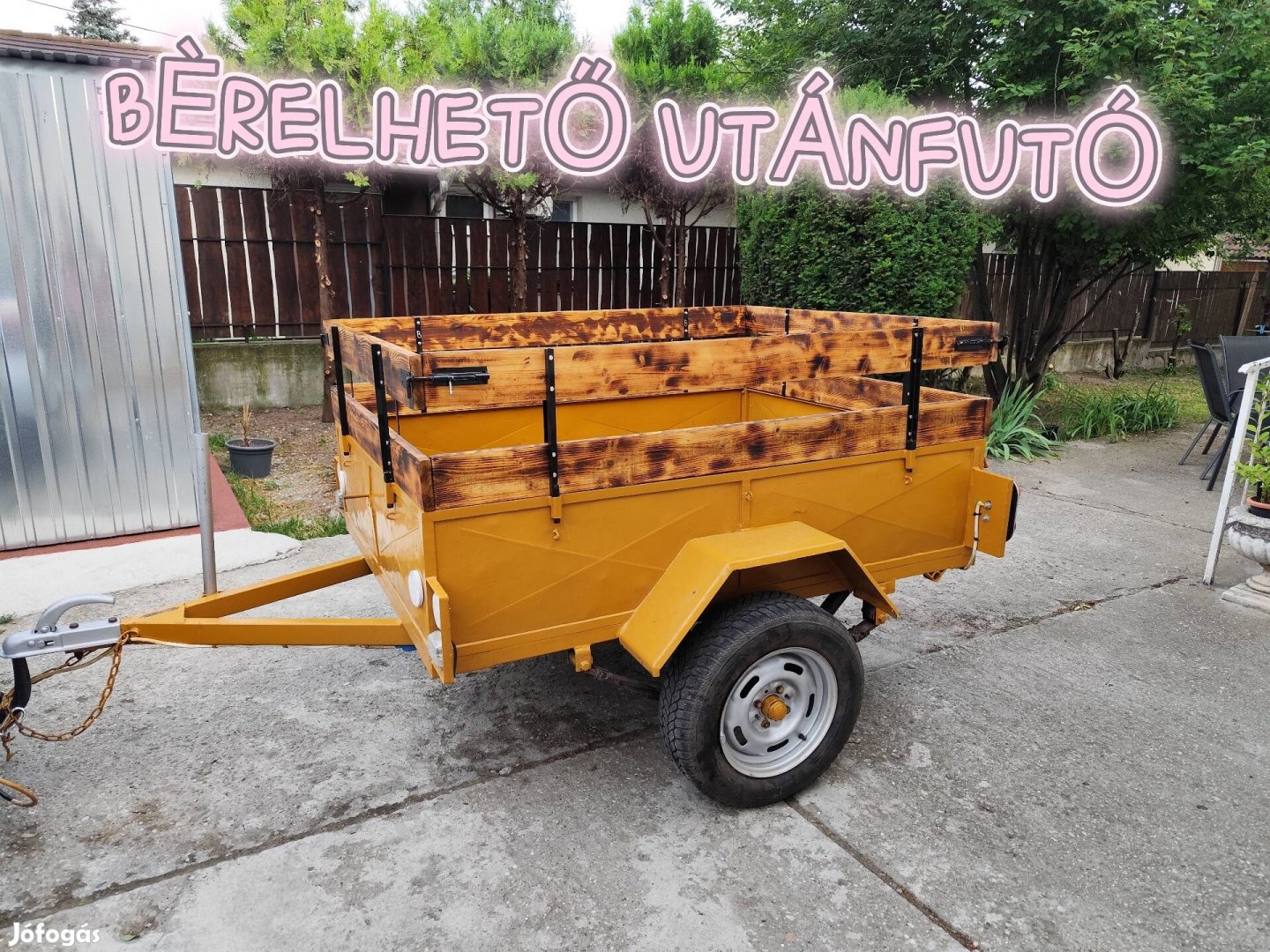 Bérelhető utánfutó 