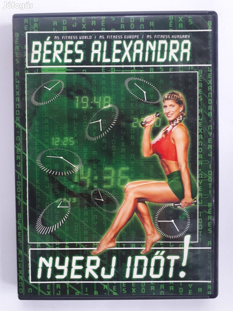 Béres Alexandra: Nyerj időt! fitnesz DVD (posta 510 Ft)