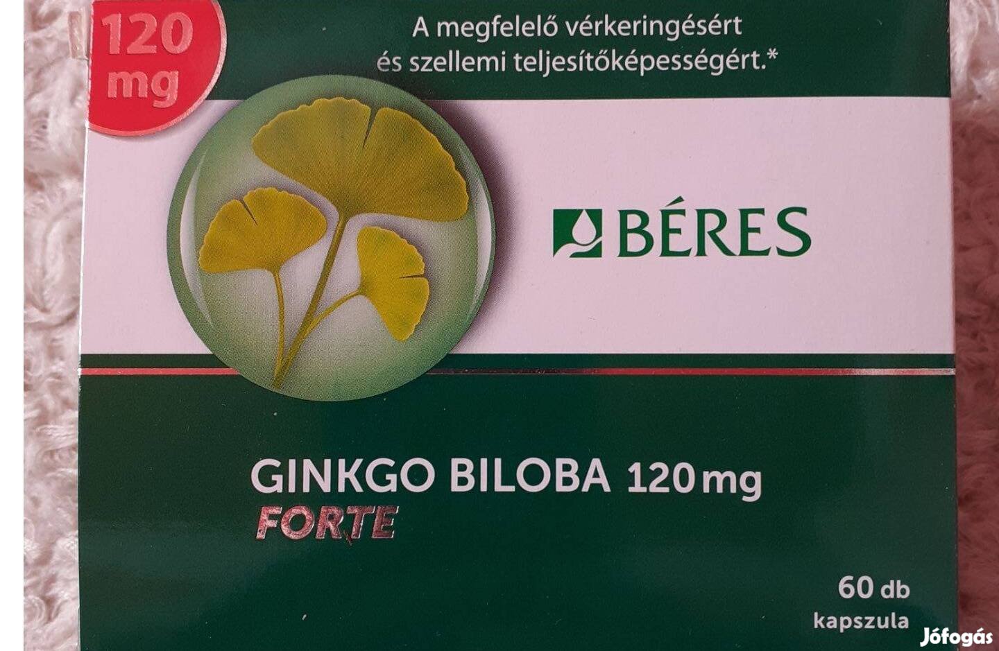 Béres Ginkgo Biloba Forte 120 mg kapszula eladó