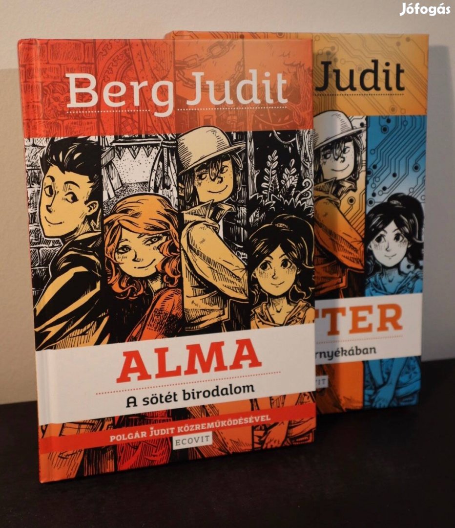 Berg Judit: Alma és Drifter könyvek