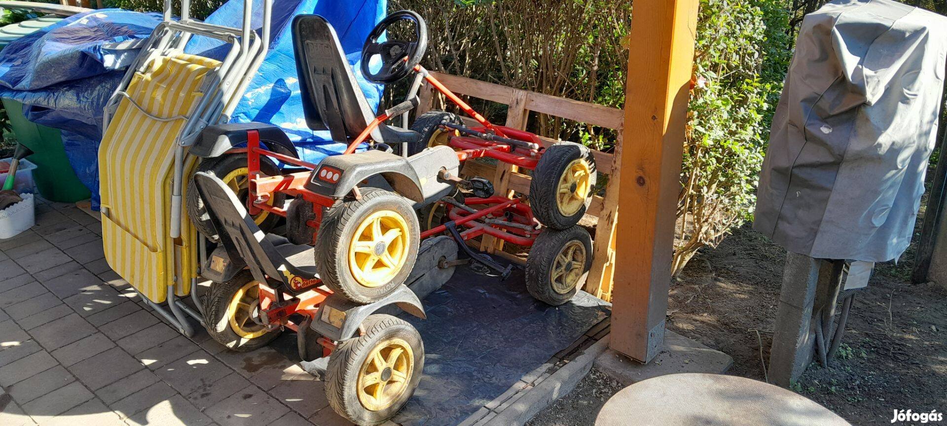 Berg pedálos gokart