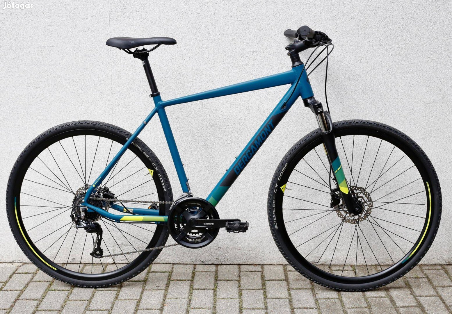 Bergamont Helix 3 28" újszerű alu Cross-Trekking kerékpár (56 cm)