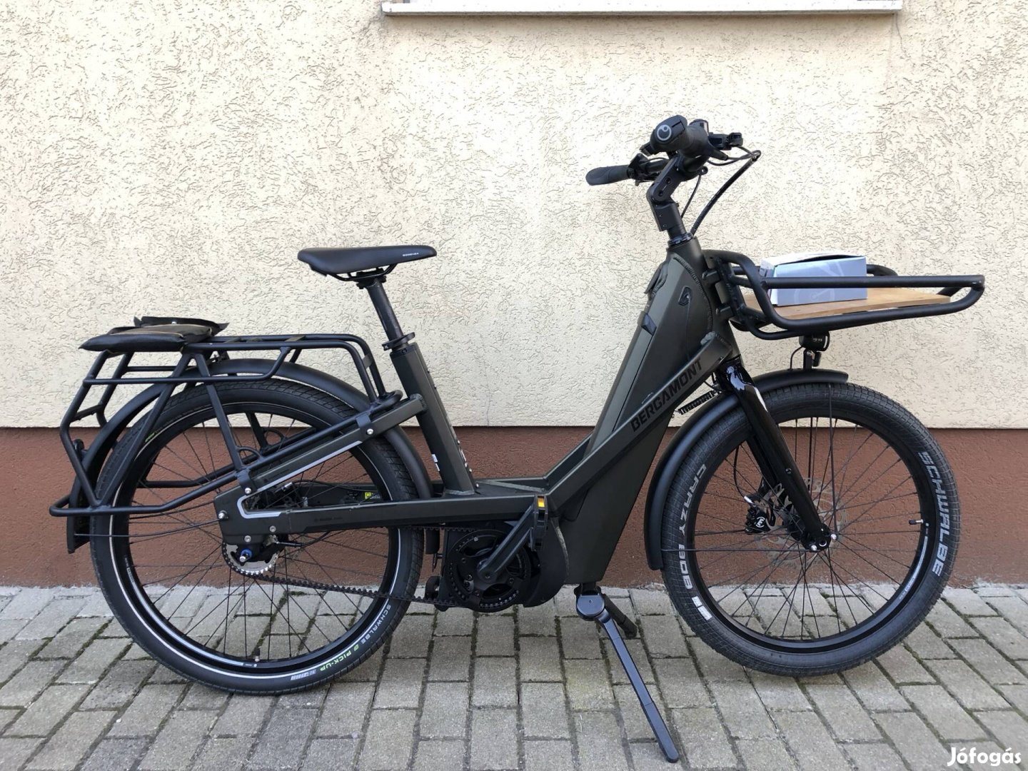 Bergamont e Cargoville elite, Bosch 85Nm 625Wh kiox, gates szíj, 80km