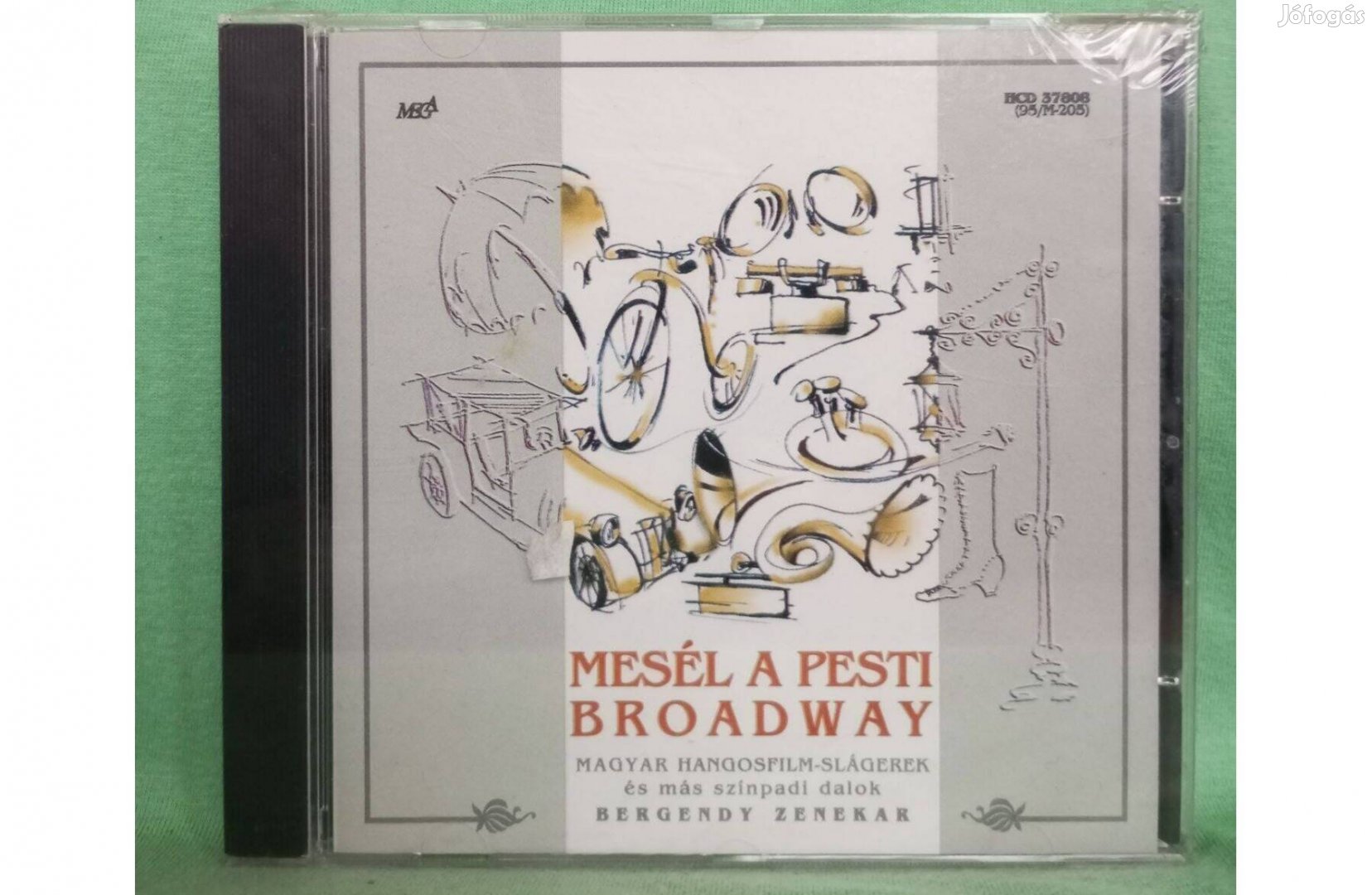 Bergendy Zenekar - Mesél a Pesti Broadway CD. /új,fóliás/