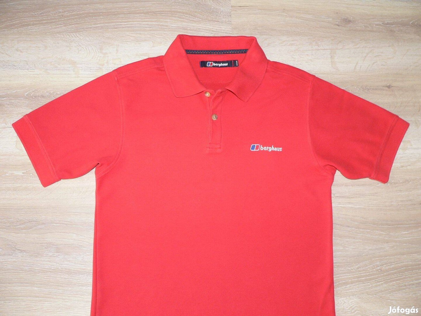 Berghaus rövid ujjú galléros póló (M)