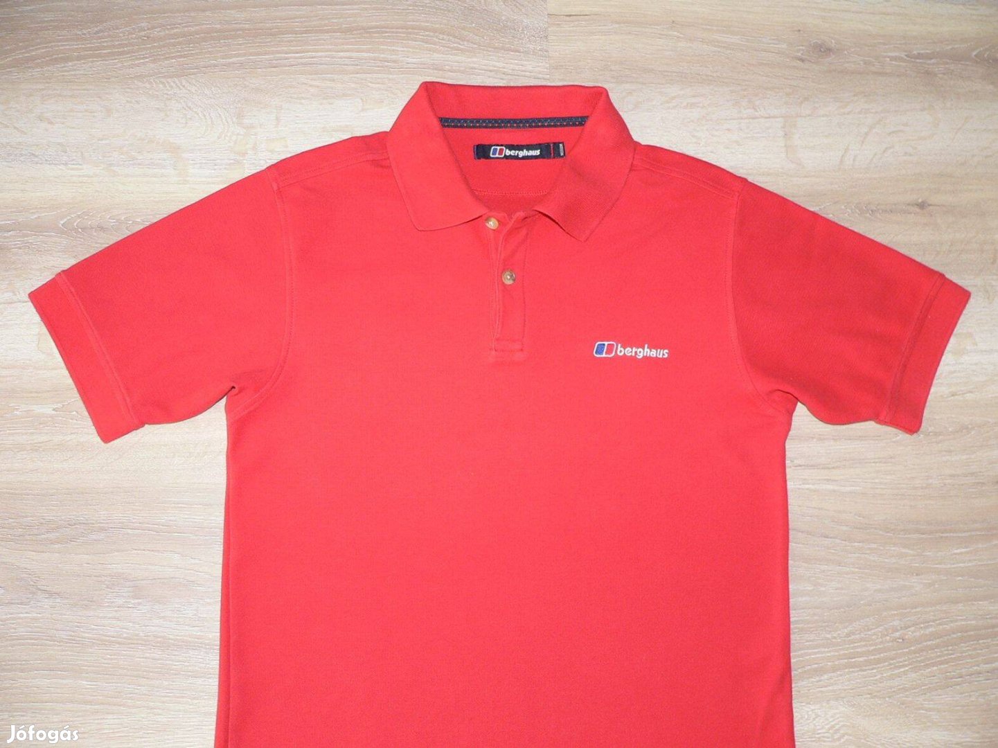 Berghaus rövid ujjú galléros póló (M)