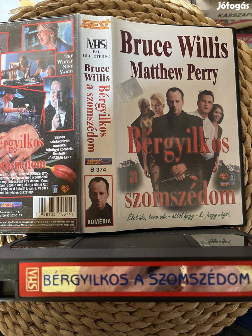 Bérgyilkos a szomszédom vhs