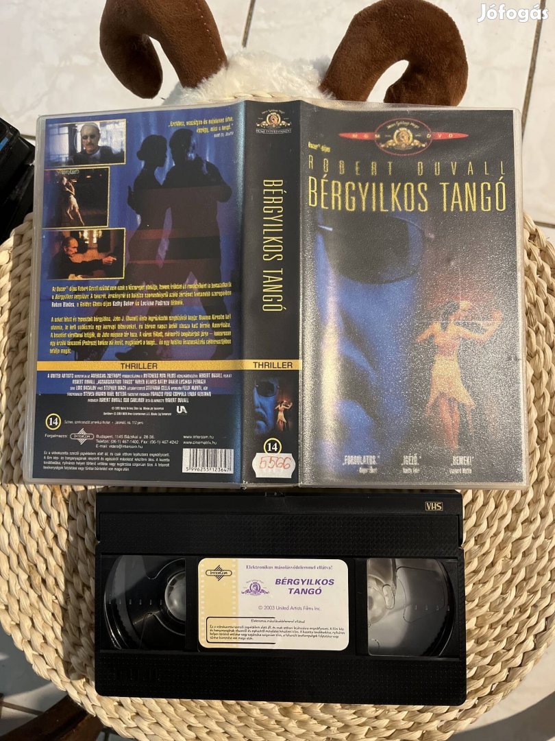 Bérgyilkos tangó vhs