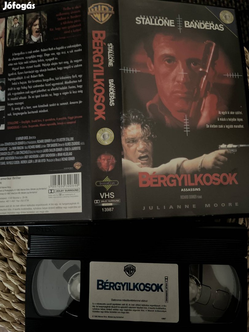 Bérgyilkosok vhs