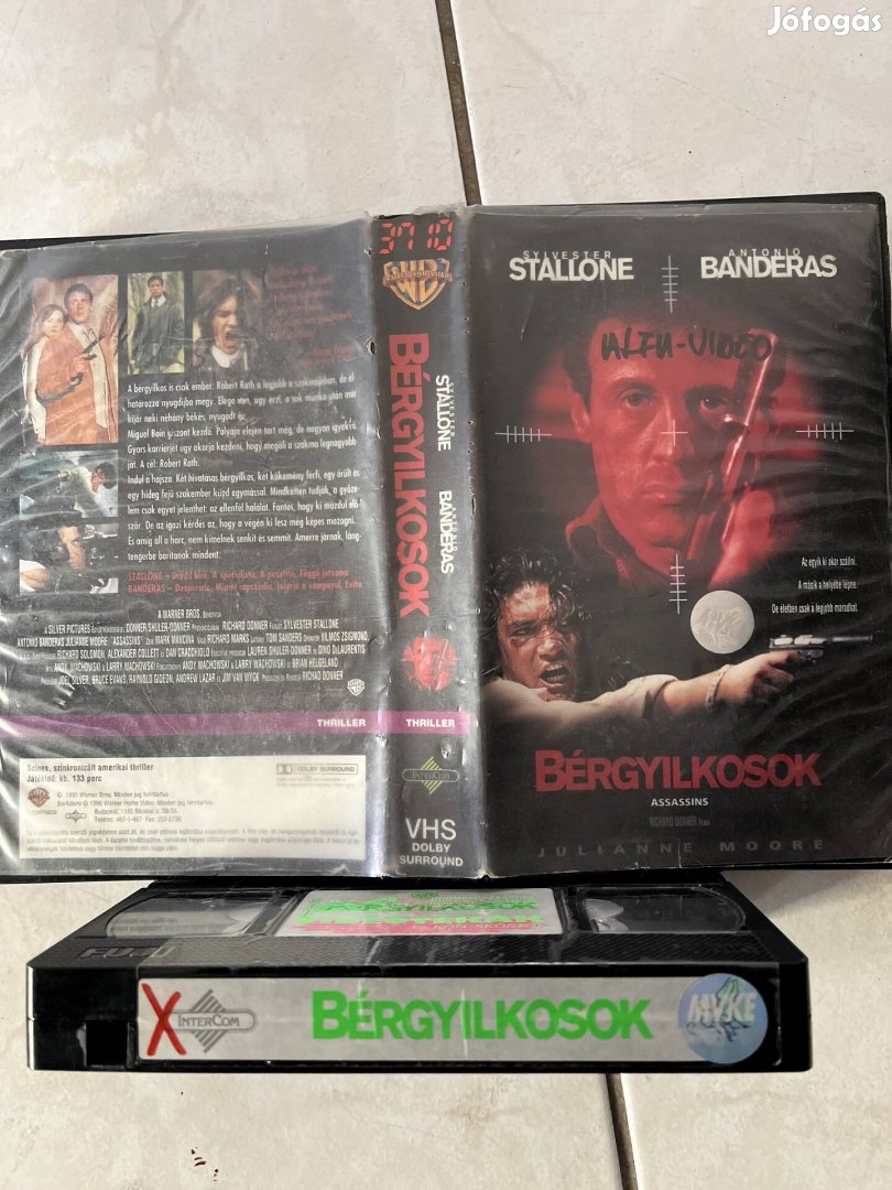 Bérgyilkosok vhs 