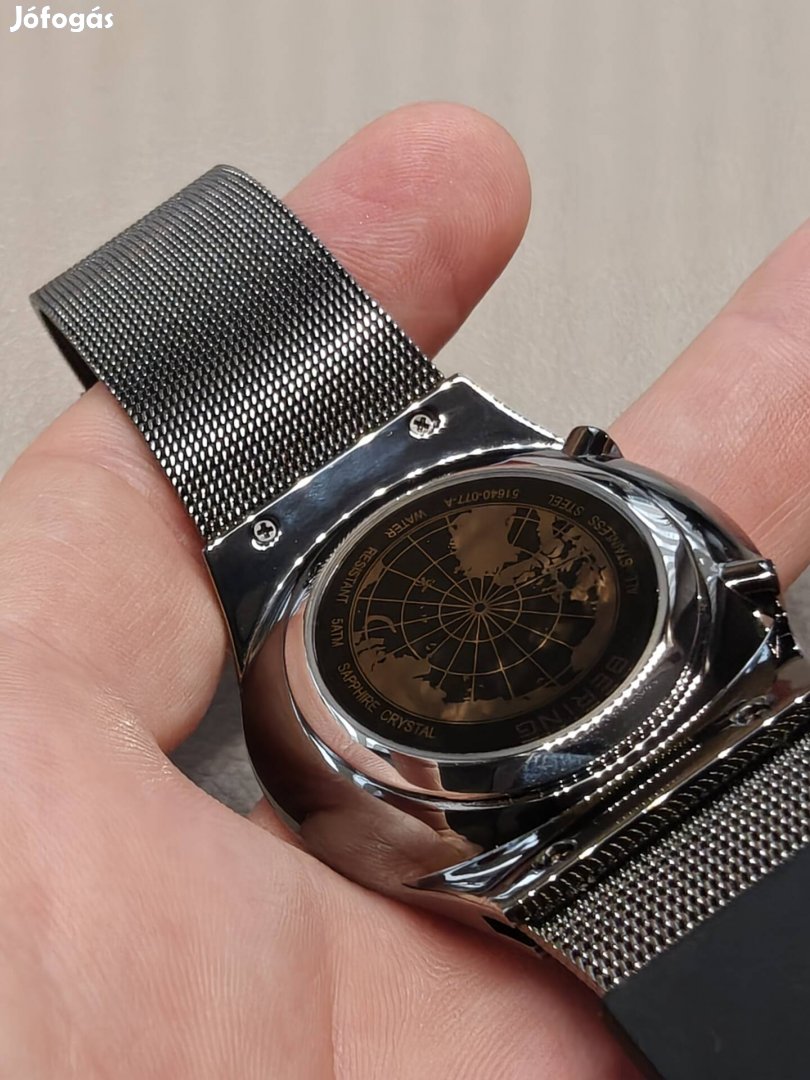 Bering férfi karóra 51640-077-A Slim Radio Controlled