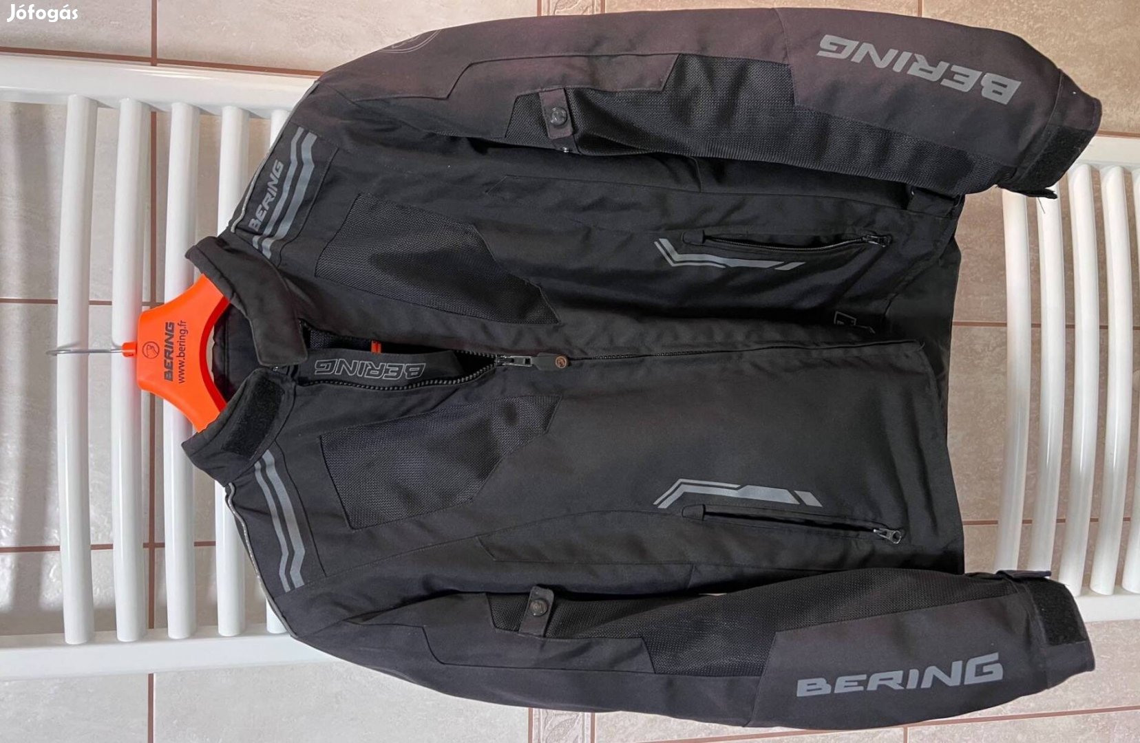 Bering férfi motoros kabát textil dzseki