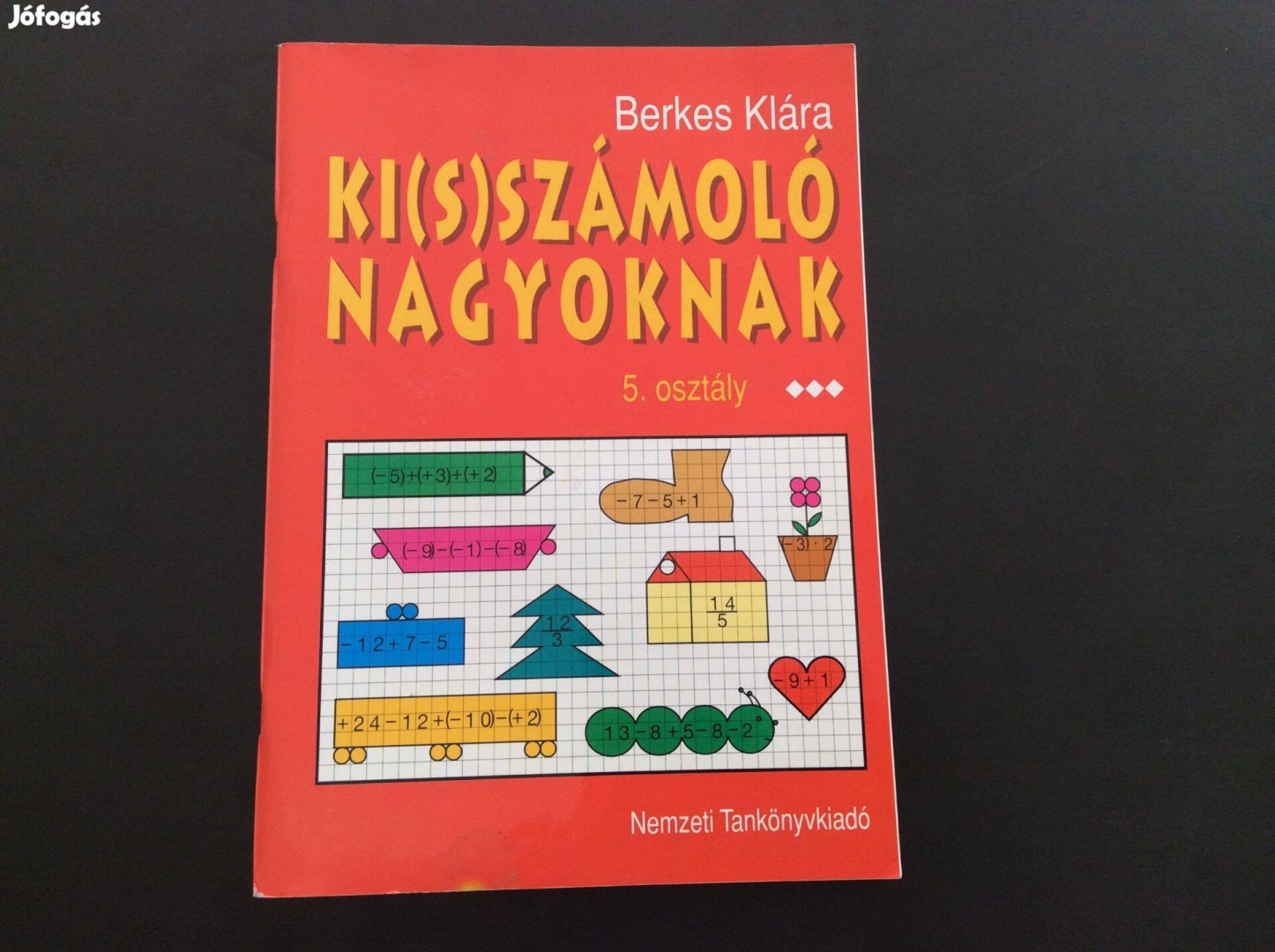 Berkes Klára Kiszámoló nagyoknak matematikai feladatfüzet 5.osztály