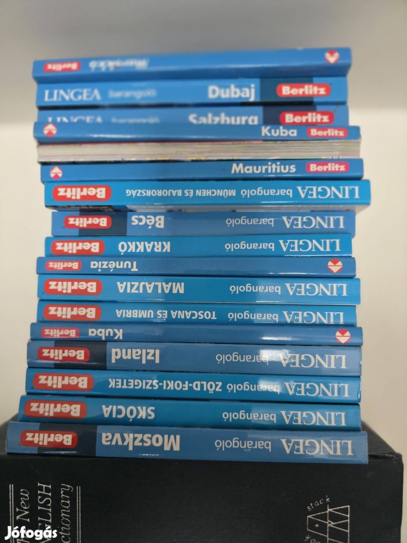 Berkitz útikönyvek eladóak