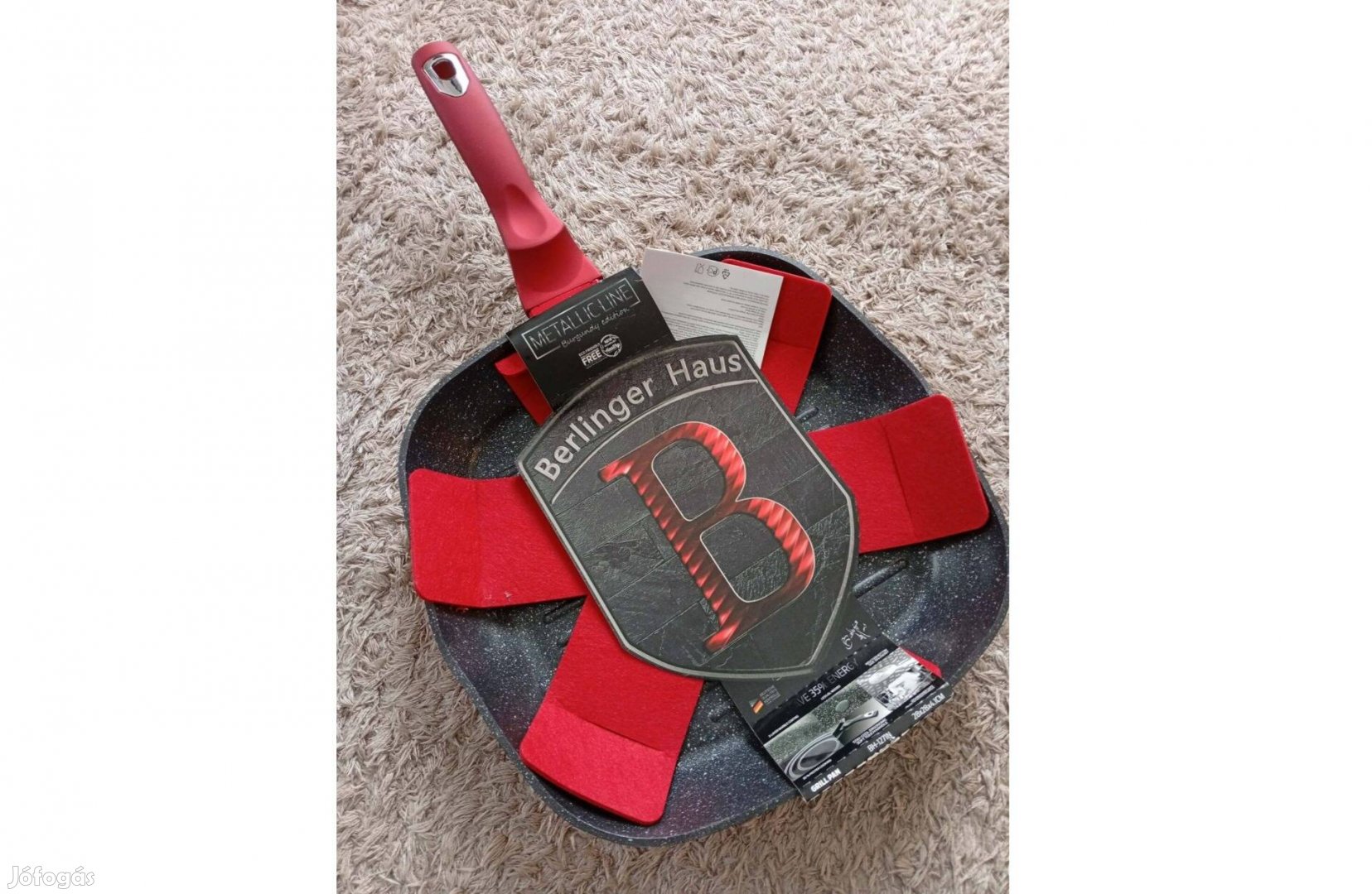 Berlinger Haus grill serpenyő 28 cm indukciós
