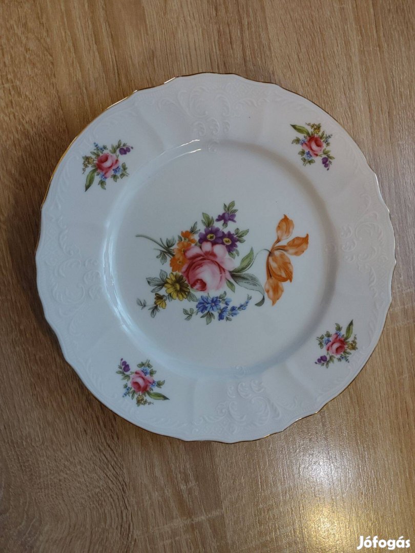 Bernadotte cseh porcelán tányért