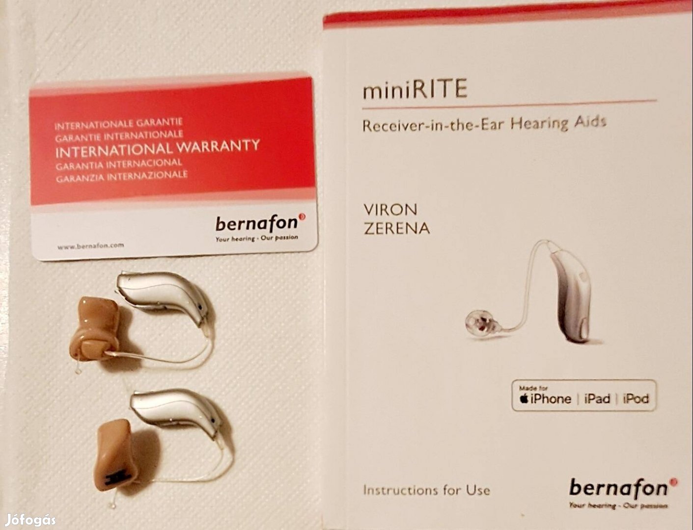 Bernafon Viron 7 hallást segítő készülék