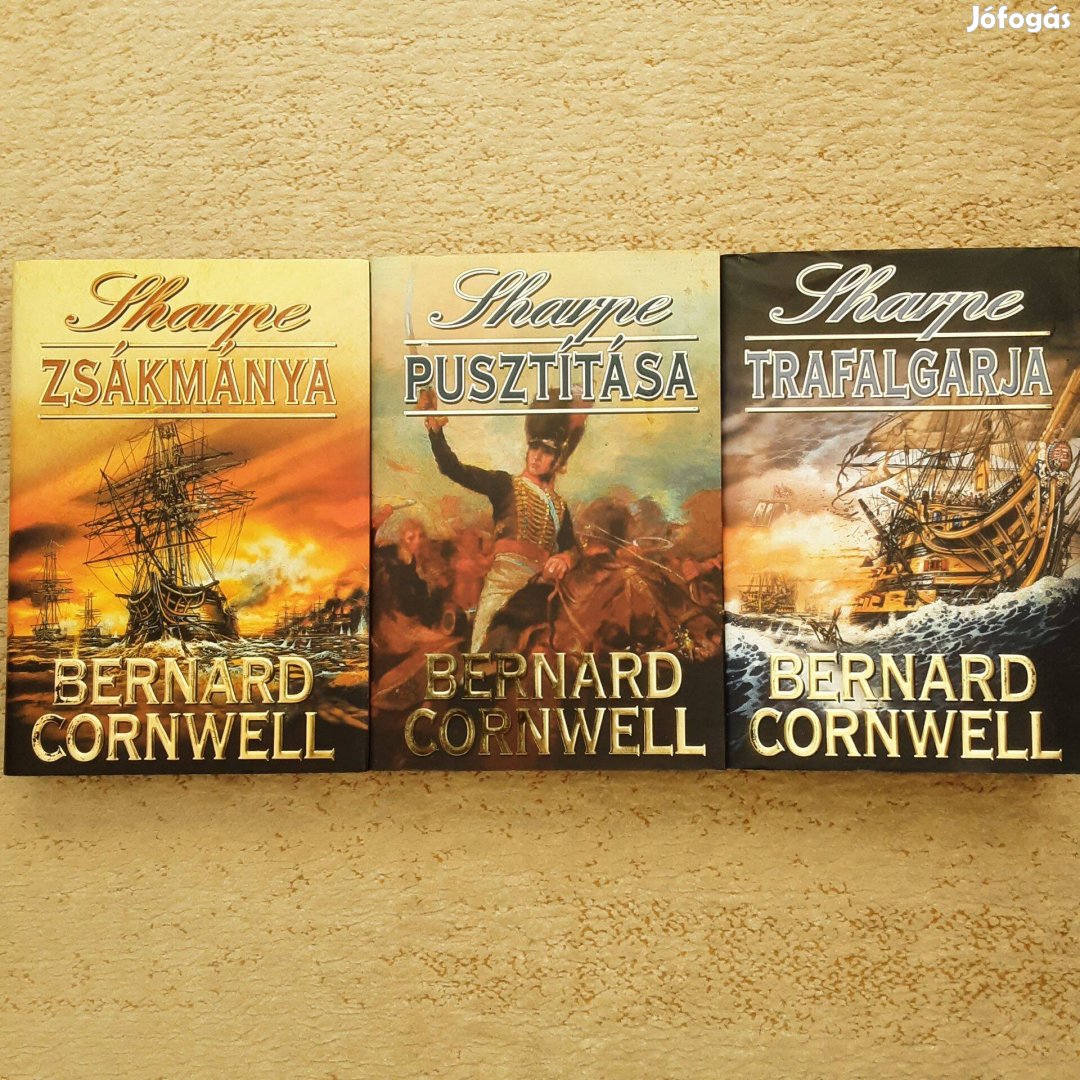 Bernard Cornwell: Sharpe zsákmánya / pusztítása / Trafalgarja