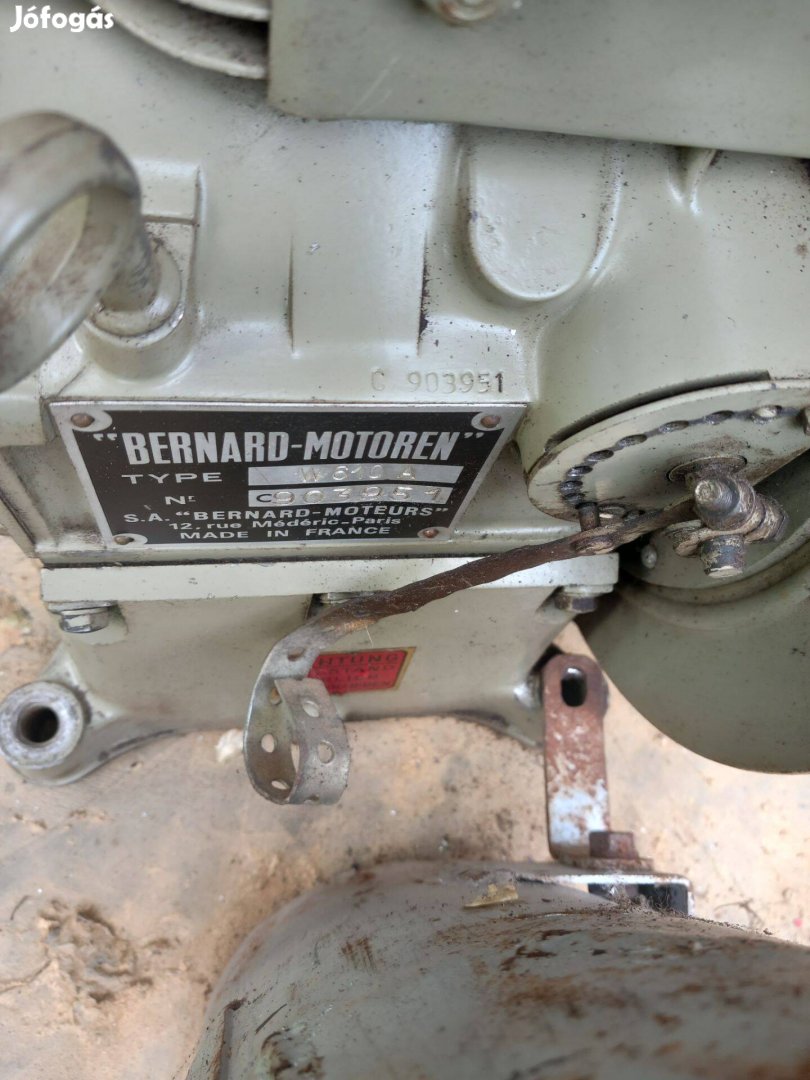 Bernard W610A benzines stabilmotor