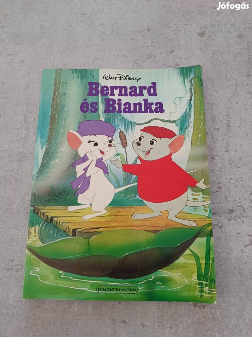 Bernard és Bianka Disney könyv