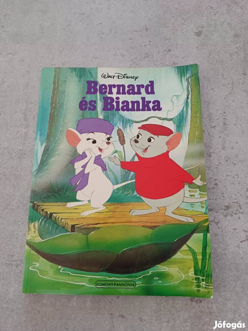 Bernard és Bianka Disney könyv
