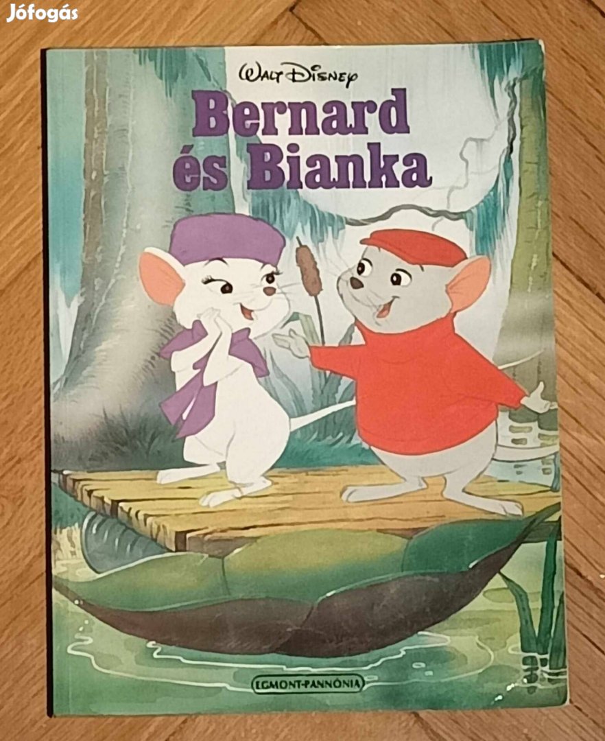 Bernard és Bianka könyv Walt Disney 