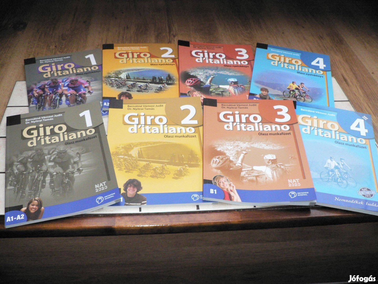 Bernátné - Nyitrai: Giro d'italiano 1-4. Olasz nyelvkönyvsorozat