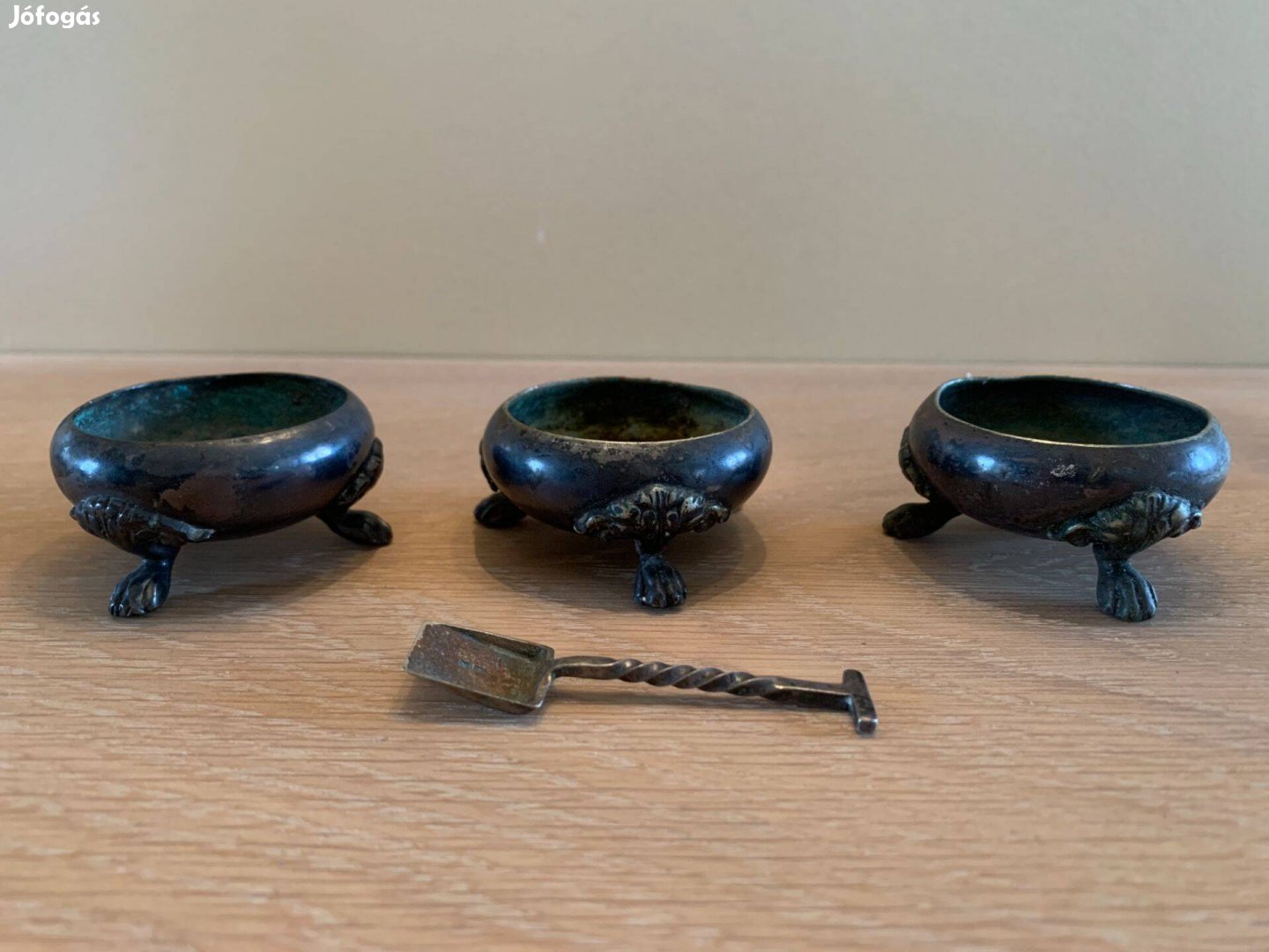 Berndorf ezüstözött alpakka fűszertartó 1900-as évek eleje