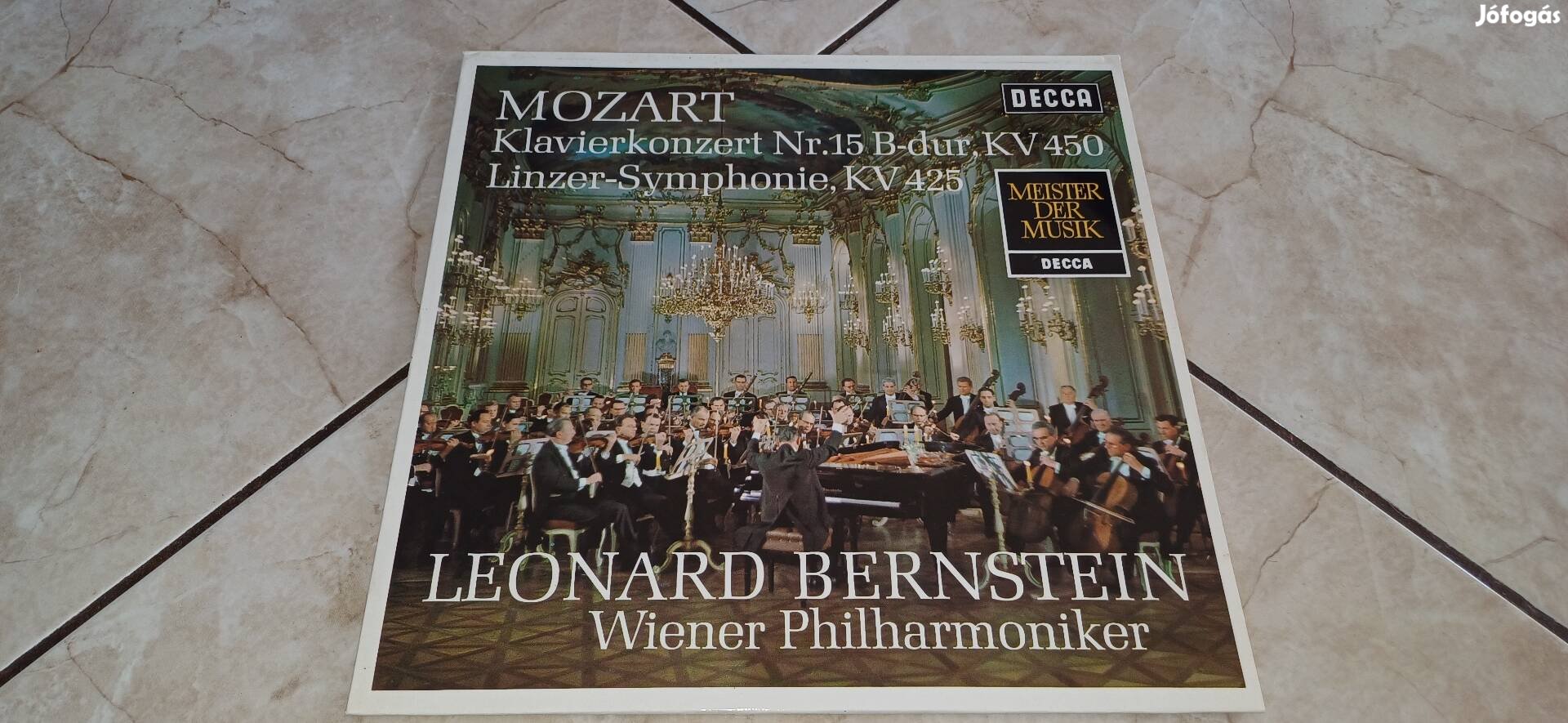 Bernstein Mozart bakelit hanglemez