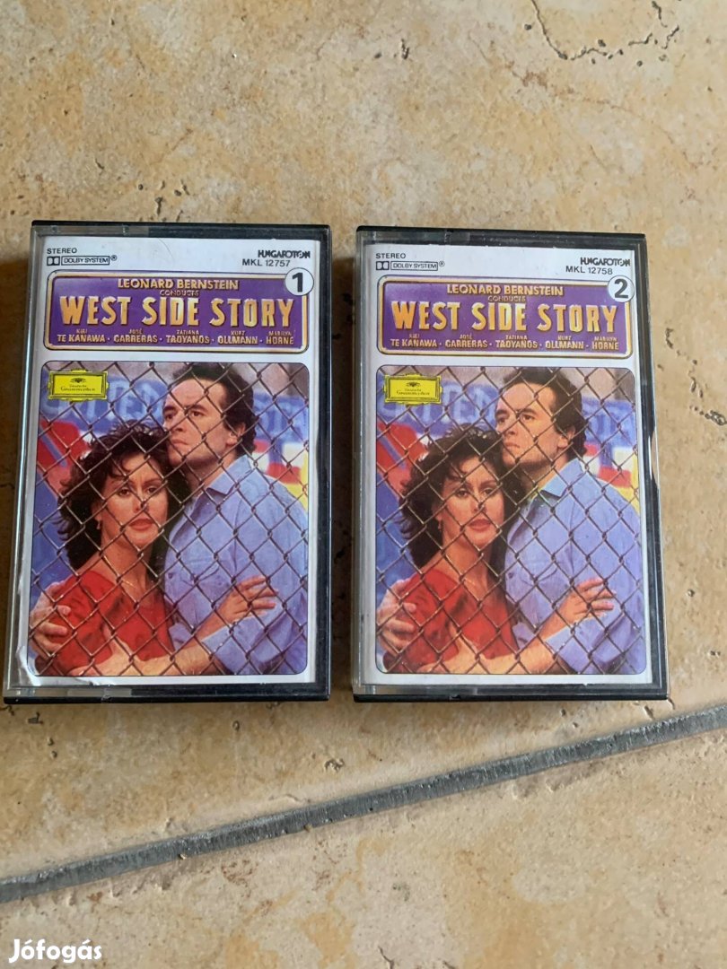 Bernstein West Side Story kazetta dupla