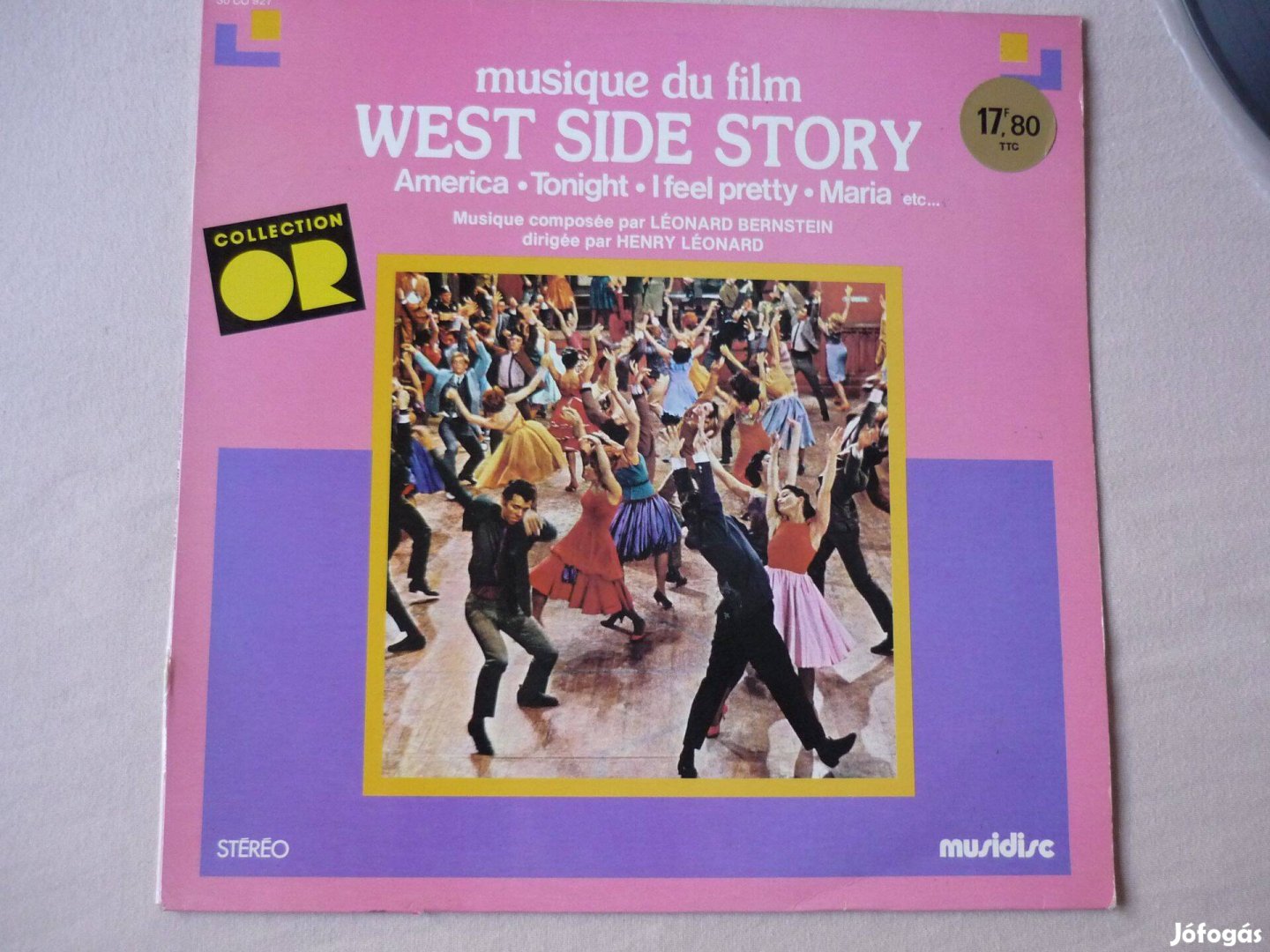 Bernstein - West Side Story filmzene bakelit LP