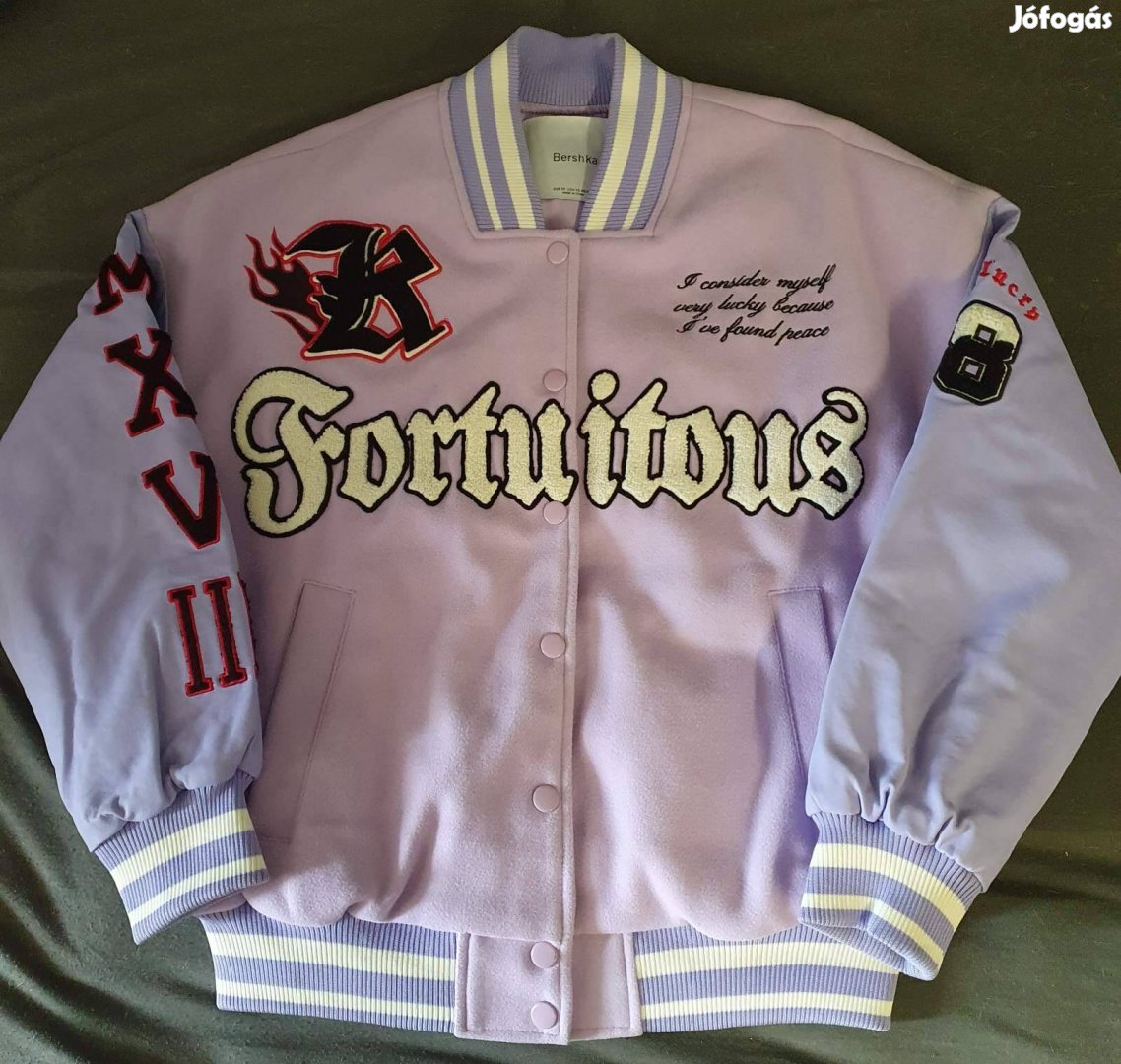 Bershka női baseball kabát bomber dzseki 