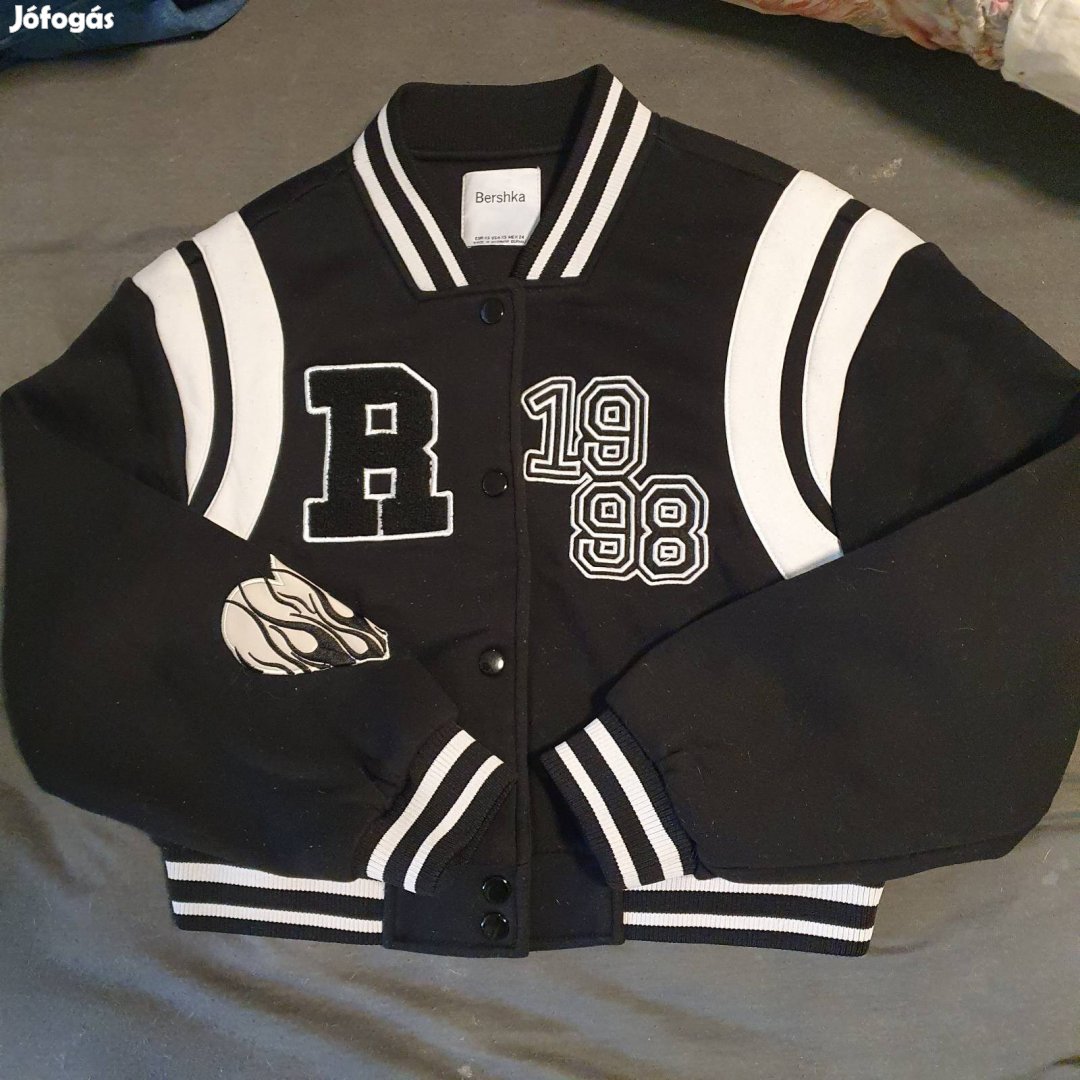 Bershka női rövid baseball kabát bomber dzseki 