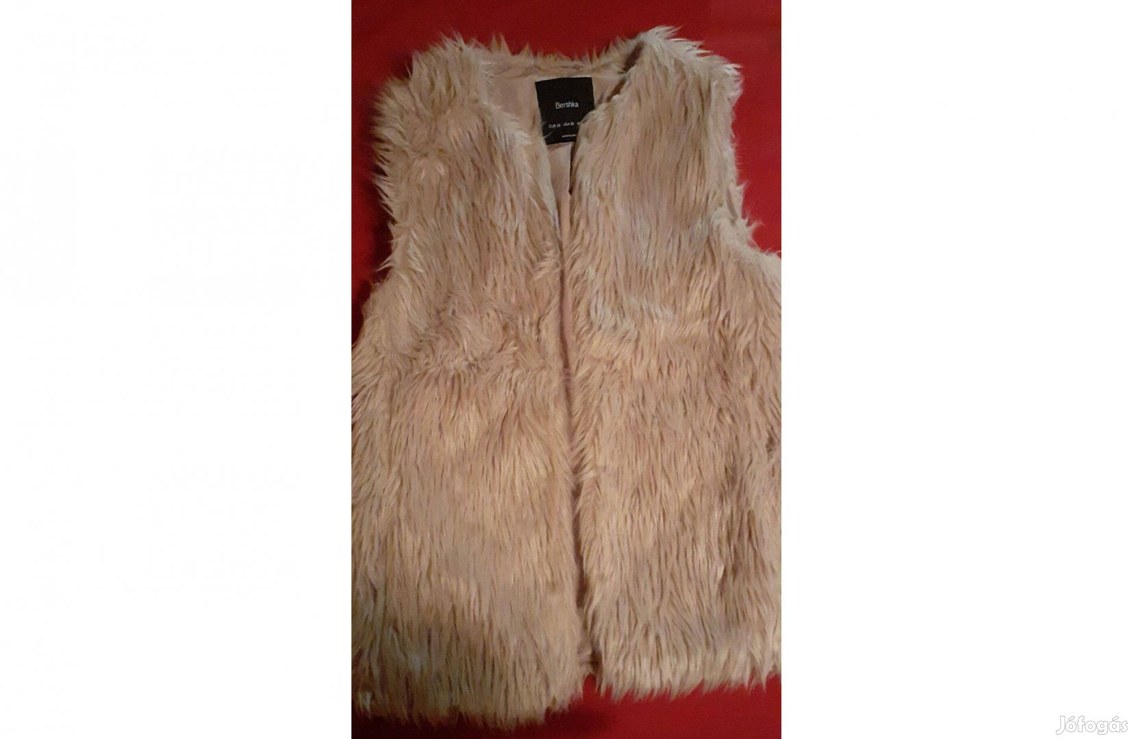 Bershka szőrme mellény S