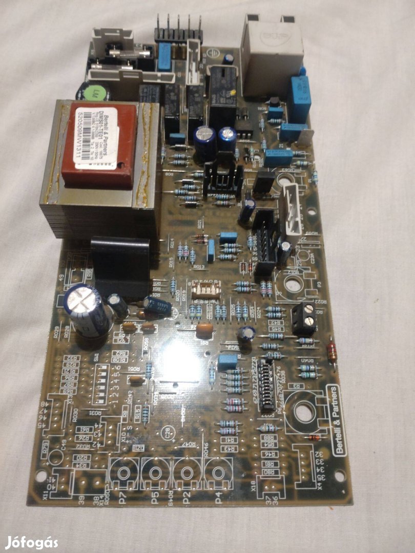 Bertelli kazán vezérlő panel
