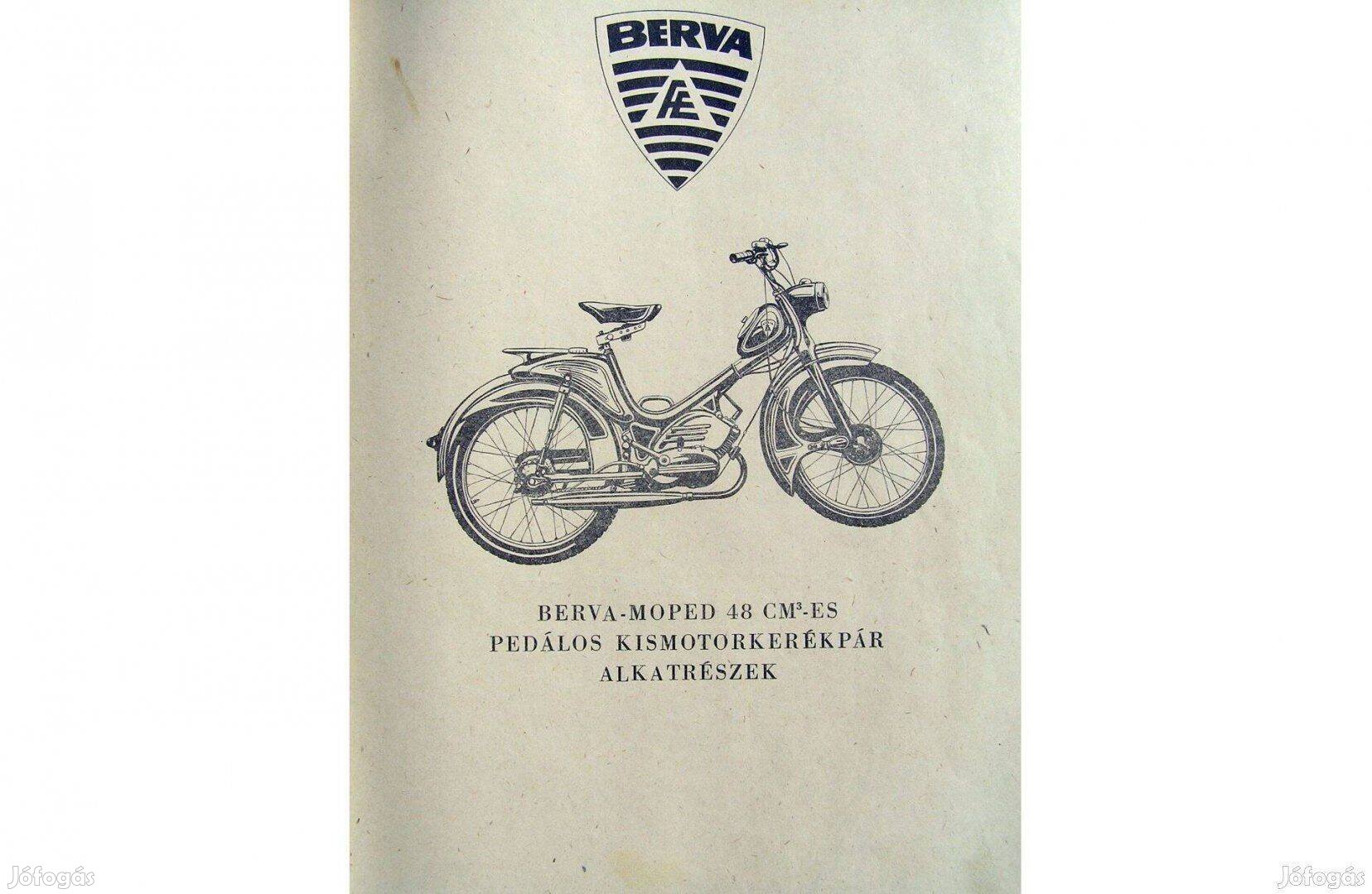 Berva moped alkatrész katalógusa