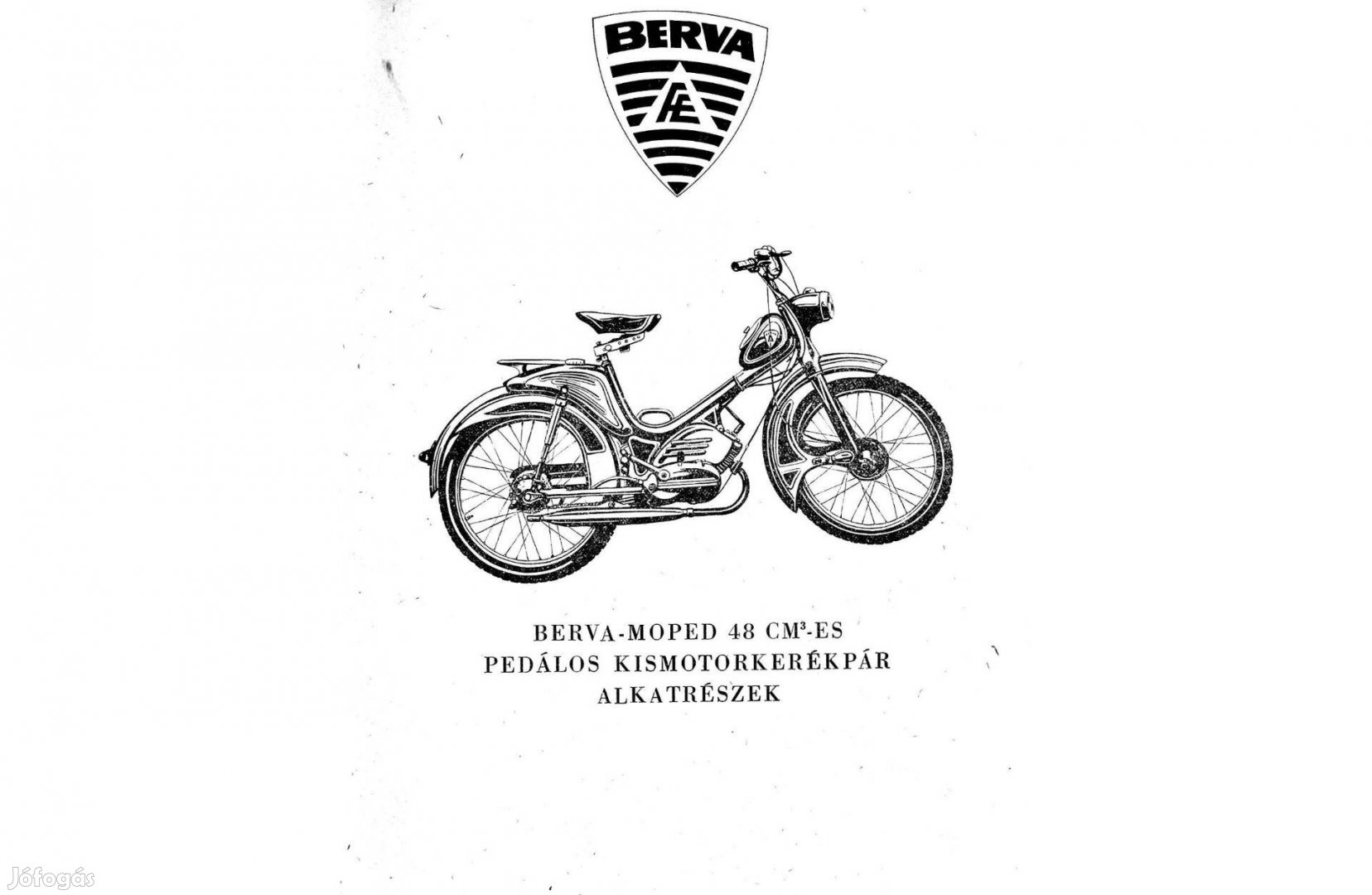 Berva moped alkatrész katalógusa