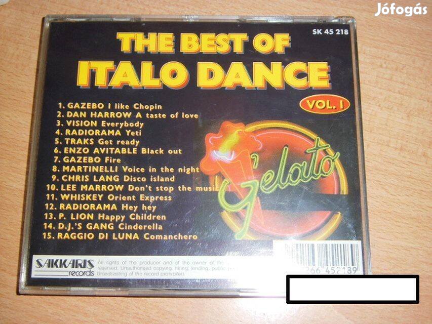 Best of Italo Dance CD eladó!