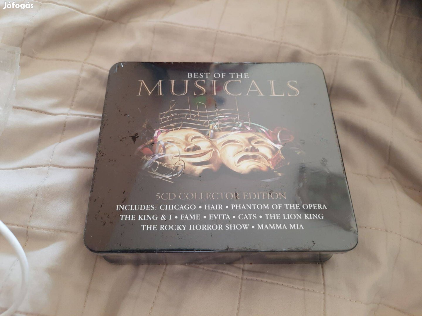 Best of Musicals CD-k gyűjtői kiadás fém dobozban