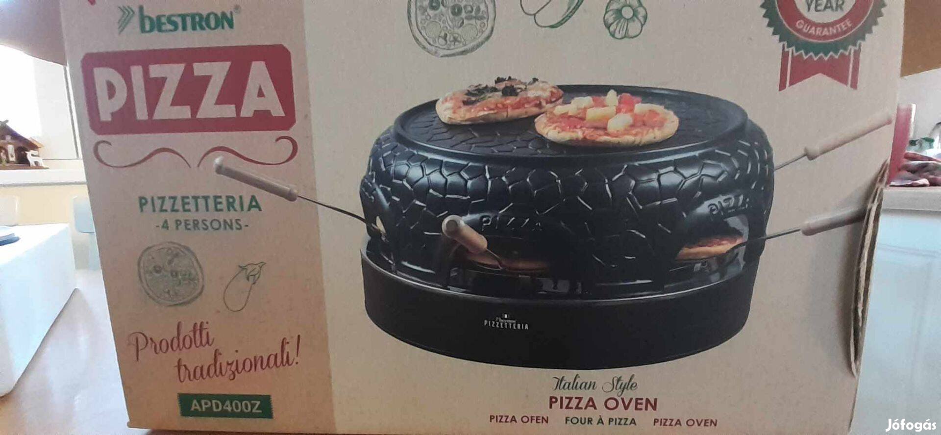 Bestron mini pizzasütő