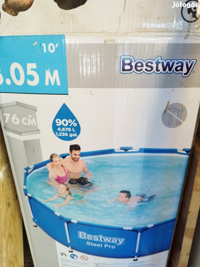 Bestway 3.05m medence + homokszűrő eladó!
