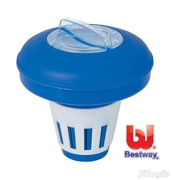 Bestway 58071 nagy méretű (180 x 165 mm) úszó vegyszeradagoló, fertőt