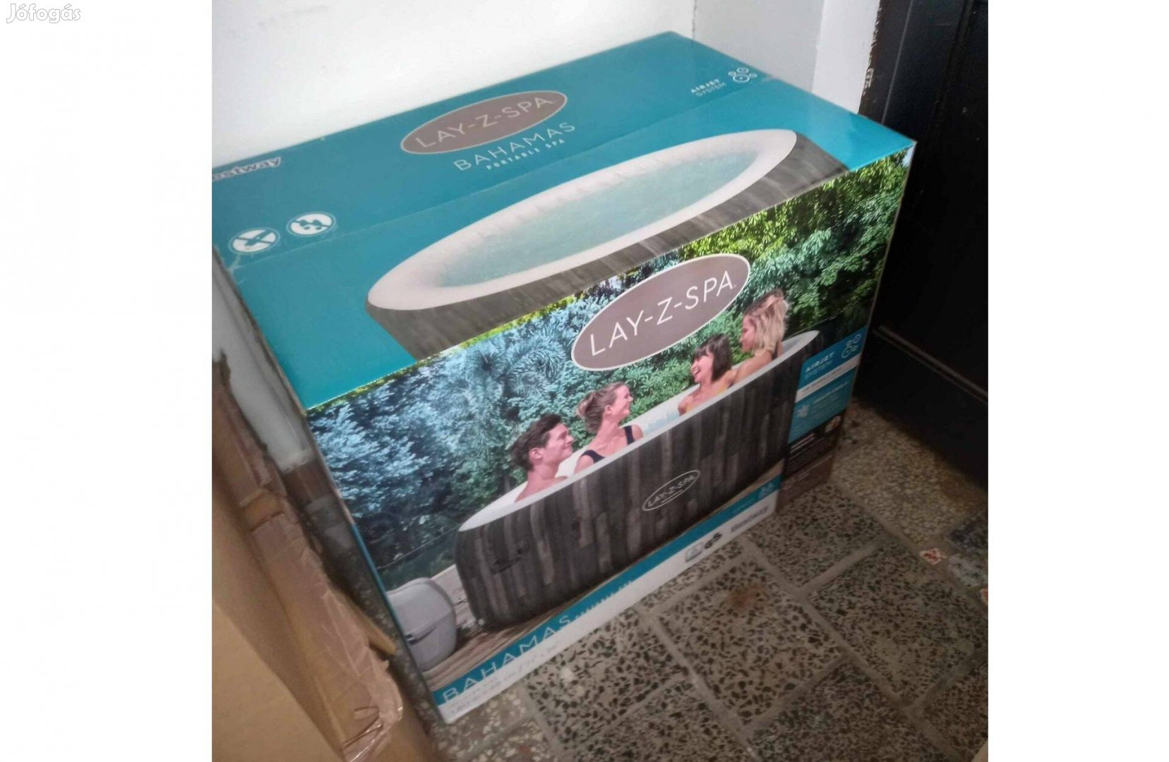 Bestway Lay-Z-Spa Bahamas jacuzzi masszázsmedence eladó,Teljesen Új!