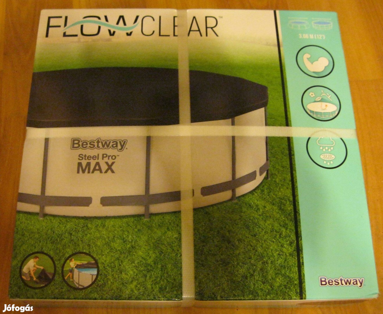 Bestway Medencetakaró fólia 366cm