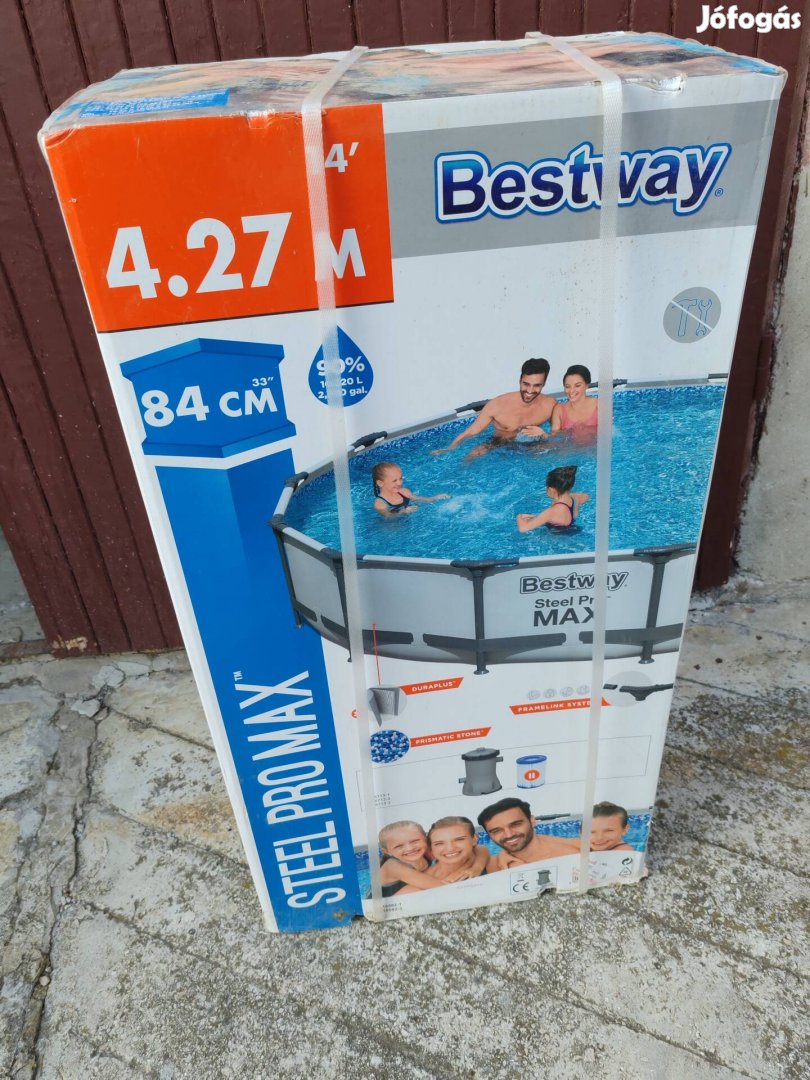Bestway Steel Pro Max fémvázas medence szett 427 x 84 cm