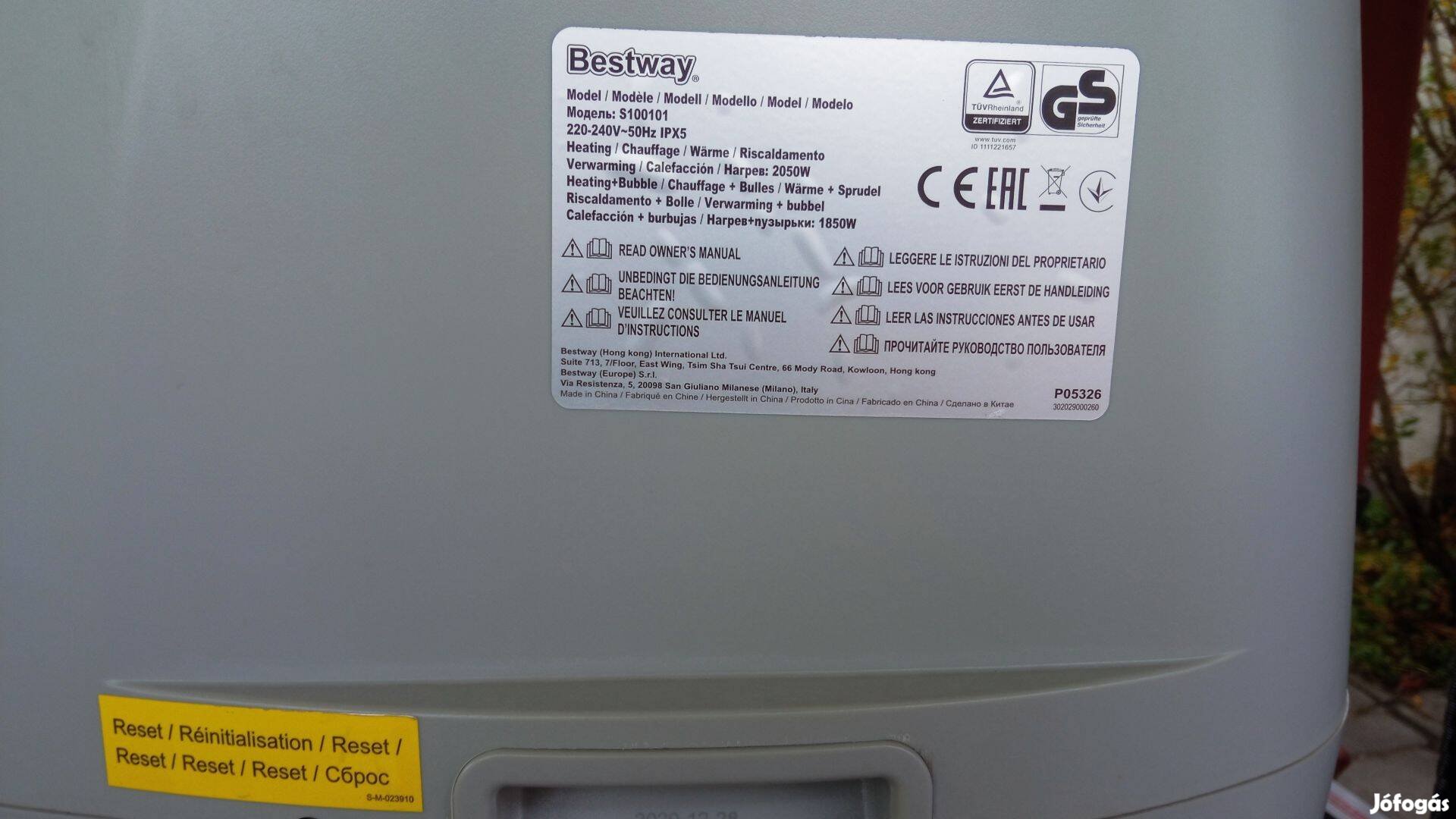 Bestway gépészet