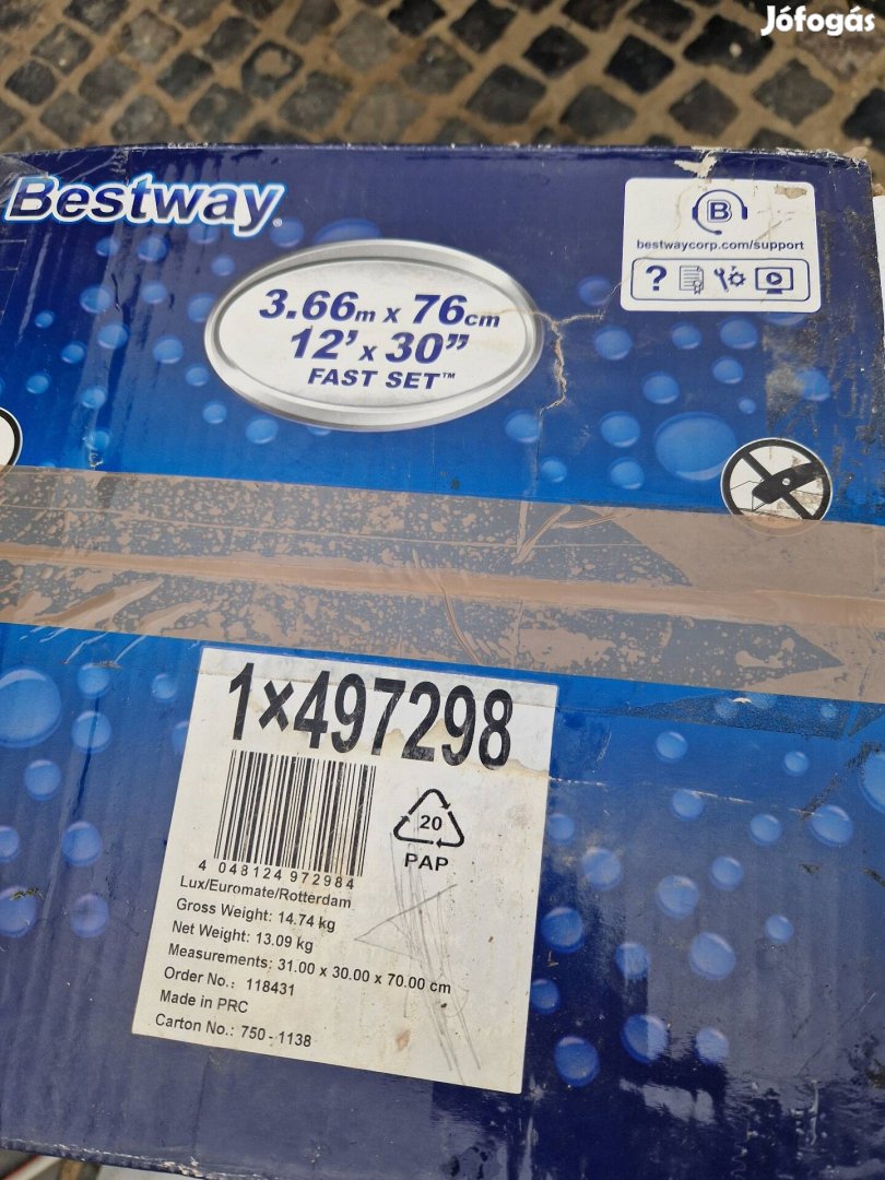 Bestway medence